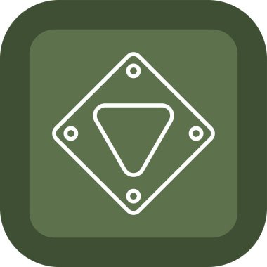 Modern b 'nin vektör illüstrasyonu eksik simgesi