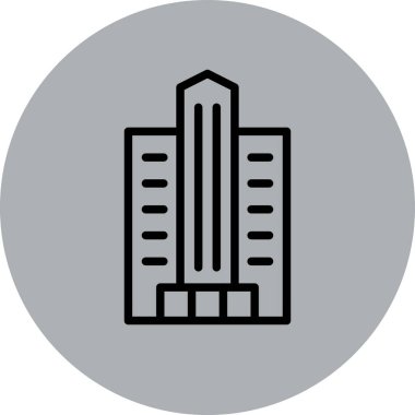 Projeniz için vektör şehir simgesi