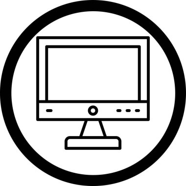 izleyici ikon vektör illüstrasyonu