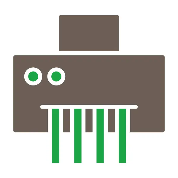 Paper Shredder web icon, vector illustration