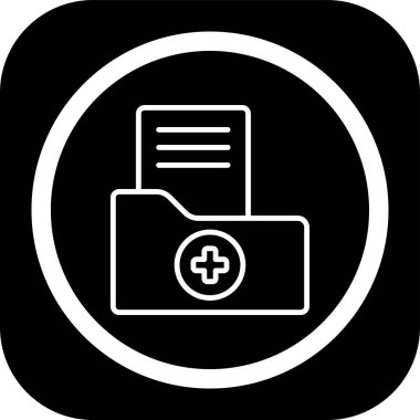 Tıbbi sağlık ikonu vektör illüstrasyonu