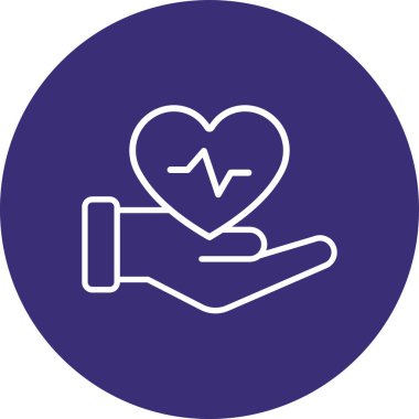 vektör kalp ico, vektör illüstrasyon