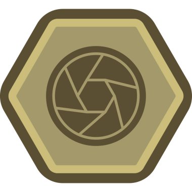 Altıgen şekilli altın agon altıgen sikke