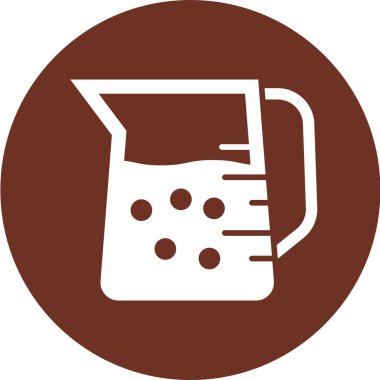 içki ikonu vektör illüstrasyonu