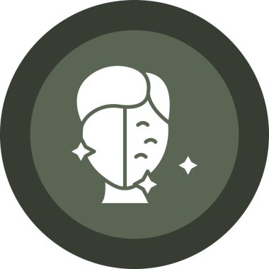 Maskeli bir adamın vektör çizimi