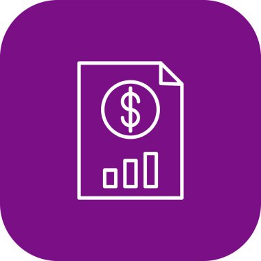 Dolar simgesi vektör illüstrasyonu