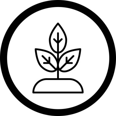 Vektör Ağacı Simgesi illüstrasyonu