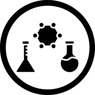 Bilim simgesi, vektör illüstrasyonu