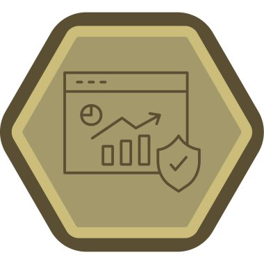 Seo simgesinin vektör illüstrasyonu