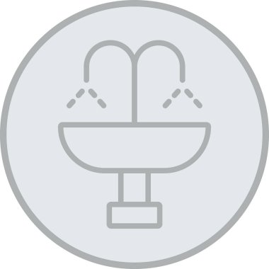 Modern b 'nin vektör illüstrasyonu eksik simgesi