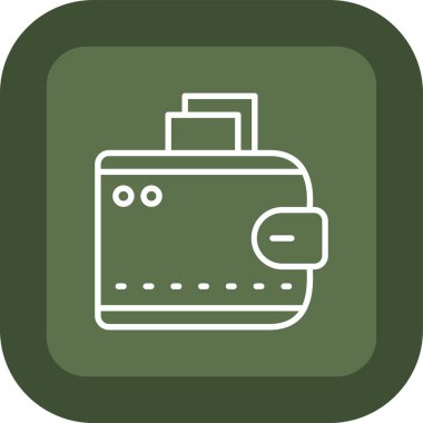 Gaz b simgesinin vektör çizimi