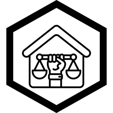 ev simgesi vektör illüstrasyonu