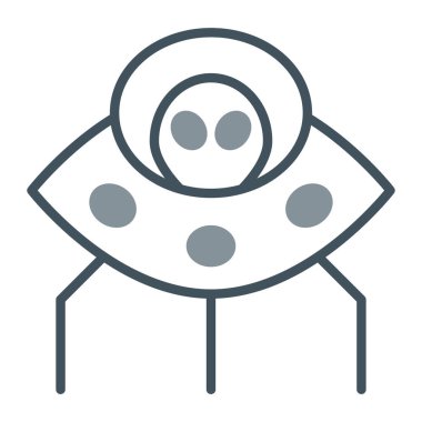 Modern simgenin vektör illüstrasyonu