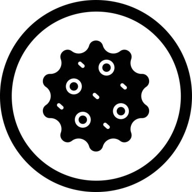 Kurabiye Ağı simgesi, vektör illüstrasyonu