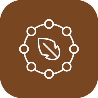 seo modern simgesinin vektör illüstrasyonu