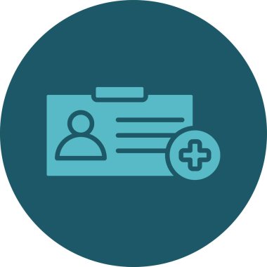 Modern simgenin vektör illüstrasyonu