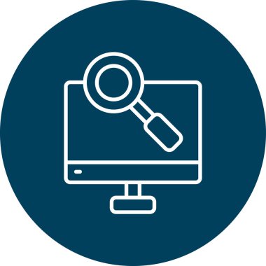 seo modern simgesinin vektör illüstrasyonu