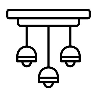 abacus simgesi vektör ana hatları tasarımı
