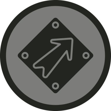 Projeniz için sol yön ok simgesi