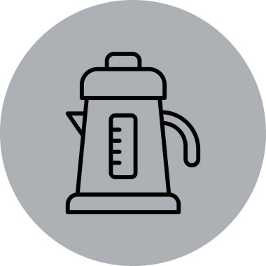 Tencerenin vektör illüstrasyonu