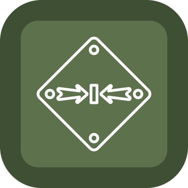 ok simgesinin vektör illüstrasyonu