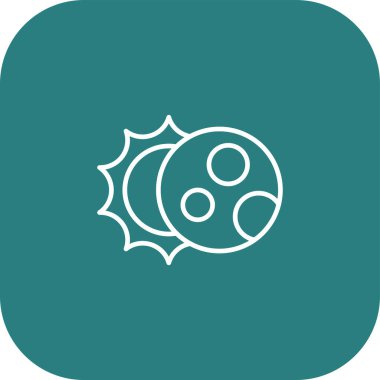 Modern b 'nin vektör illüstrasyonunda topun eksik simgesi