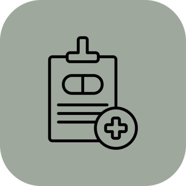 vektör tıbbi ve sağlık simgesi