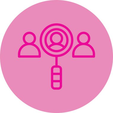 seo modern simgesinin vektör illüstrasyonu