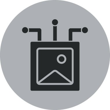 Gıda simgesinin vektör illüstrasyonu