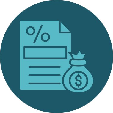 iş vektörü glyph düz simgesi