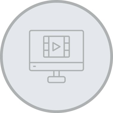 Çalma simgesinin vektör illüstrasyonu