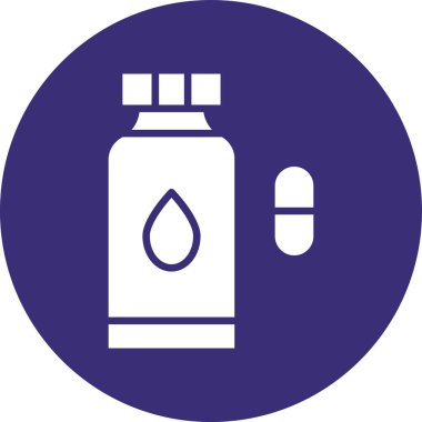 Yağ. Web simgesi basit illüstrasyon