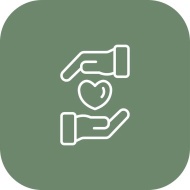 Vektör Kalp Simgesi illüstrasyonu