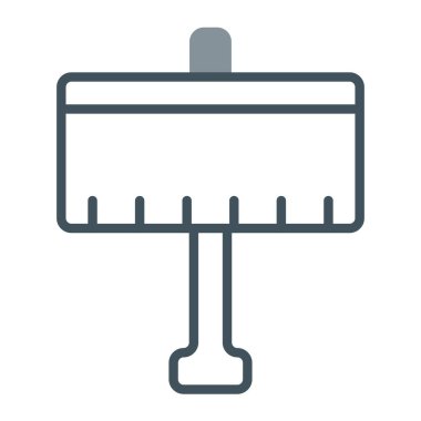 cetvel vektör simgesi değiştirilebilir vuruş