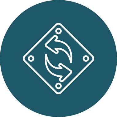 Modern b 'nin vektör illüstrasyonu eksik simgesi