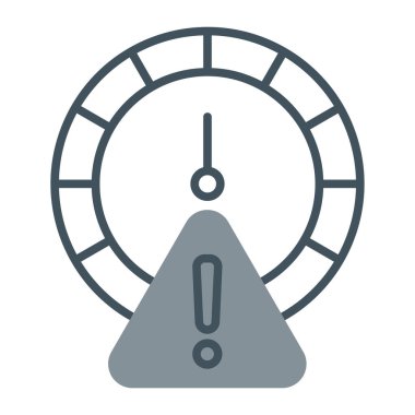 Hız göstergesi izole edilmiş Vektör simgesi kolayca değiştirilebilir veya düzenlenebilir