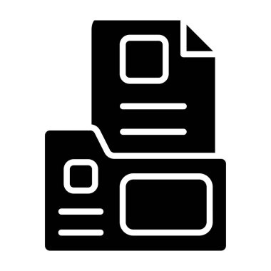 veri merkezi simgesi vektör illüstrasyonu