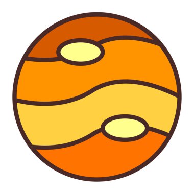 Basketbol topu. Basit tasarım