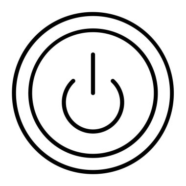 güç hattı vektör simgesi