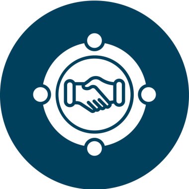 İş ve finans ikonları. vektör illüstrasyonu