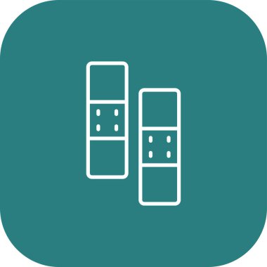 Mobilya simgesinin vektör illüstrasyonu