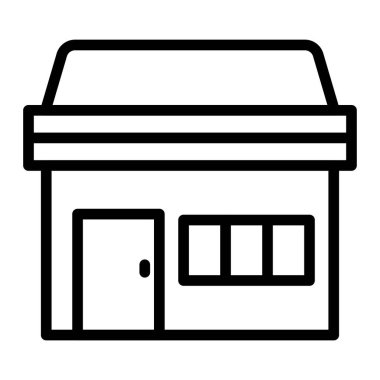 İnce çizgili vektör simgesi deseni oluşturuluyor