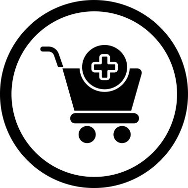 Alışveriş Aracı Simgesi Vektörü