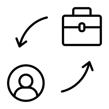 para simgesi vektör illüstrasyonu