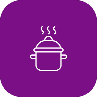 Pişirme simgesinin vektör illüstrasyonu