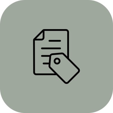 vektör çizim tasarım belge simgesinin