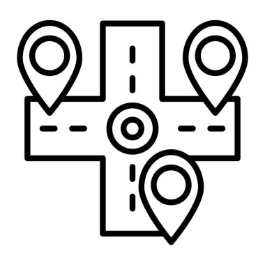 konum haritası simgesi, özet biçimi