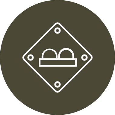 Gıda simgesinin vektör simgesi