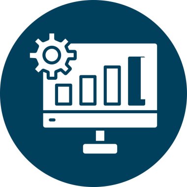 seo modern simgesinin vektör illüstrasyonu