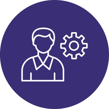 seo modern simgesinin vektör illüstrasyonu